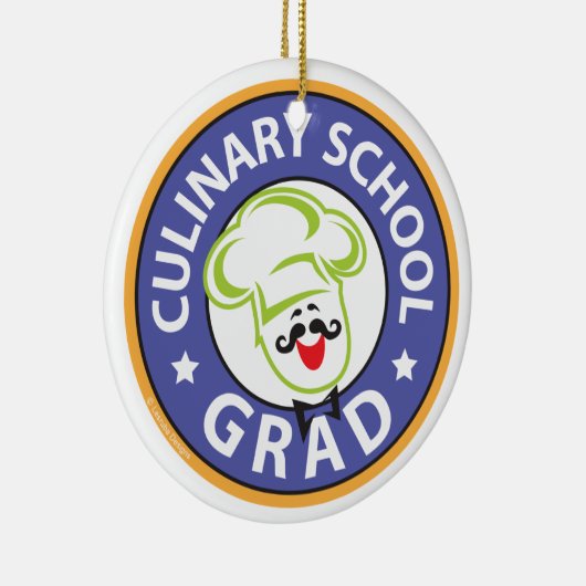 Abschluss der Kochschule Keramik Ornament (Rechts)