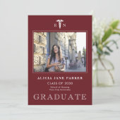 Abschluss der Krankenpflege, einfach modernes Foto Ankündigung (Stehend Vorderseite)