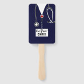 Abschluss der Krankenpflege Fächer (Rückseite)