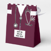 Abschluss der Krankenpflege Geschenkschachtel (Rückseite)