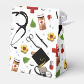 Abschluss der Krankenpflege Geschenkschachtel (Rückseite)