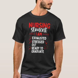 Abschluss der Krankenpflege Grad T-Shirt