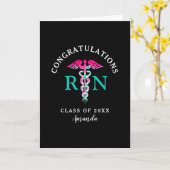 Abschluss der Krankenpflege Gratulationen ganz nac Karte (Gelbe Blume)