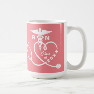 Abschluss der Krankenpflege Kaffeetasse