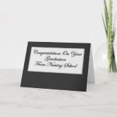 Abschluss der Krankenpflege Karte (Vorderseite)