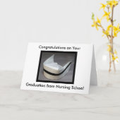 Abschluss der Krankenpflege Karte (Gelbe Blume)