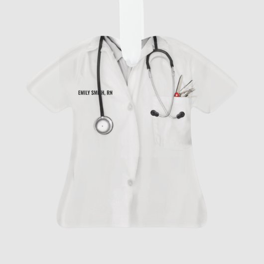 Abschluss der Krankenpflege Ornament (Rückseite)