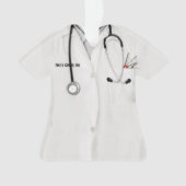 Abschluss der Krankenpflege Ornament (Vorderseite)