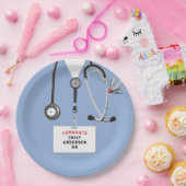 Abschluss der Krankenpflege Pappteller (Party)