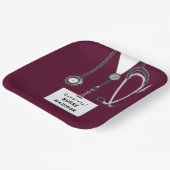 Abschluss der Krankenpflege Pappteller (Gewinkelt)