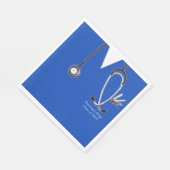 Abschluss der Krankenpflege Serviette (Ecke)