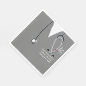 Abschluss der Krankenpflege Serviette (Ecke)