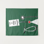 Abschluss der Krankenpflege Wandteppich (Vorderseite (Horizontal))