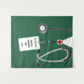 Abschluss der Krankenpflege Wandteppich (Vorderseite (Horizontal))