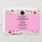 Abschluss der Krankenpflegerschule Einladung (Vorderseite)