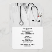 Abschluss der Krankenpflegerschule Einladung (Vorne/Hinten)