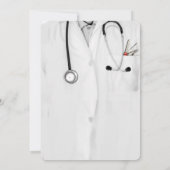 Abschluss der Krankenpflegerschule Einladung (Rückseite)