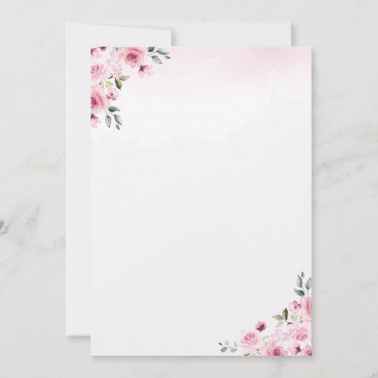 Abschluss der Krankenpflegerschule Einladung (Rückseite)