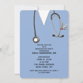 Abschluss der Krankenpflegerschule Einladung (Vorderseite)