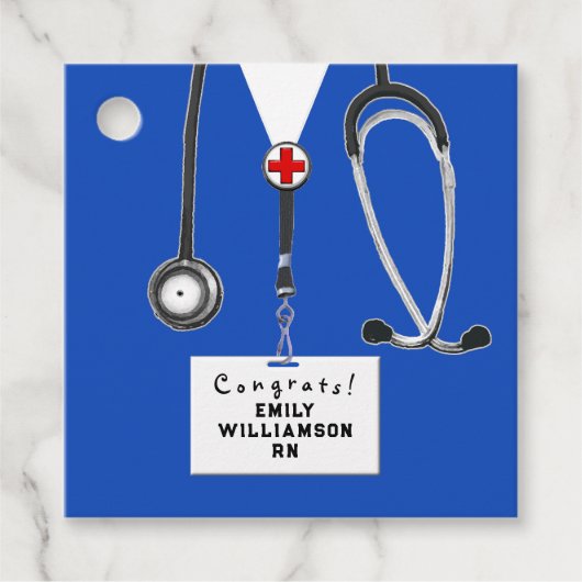 Abschluss der Krankenpflegerschule Geschenkanhänger (Vorderseite)