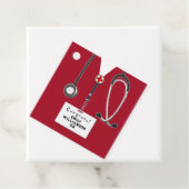 Abschluss der Krankenpflegerschule Geschenkanhänger (Beispiel)