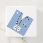 Abschluss der Krankenpflegerschule Geschenkanhänger (Beispiel)