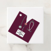 Abschluss der Krankenpflegerschule Geschenkanhänger (Beispiel)