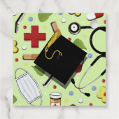 Abschluss der Krankenpflegerschule Geschenkanhänger (Rückseite)