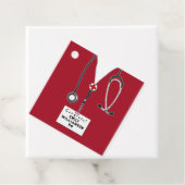 Abschluss der Krankenpflegerschule Geschenkanhänger (Beispiel)