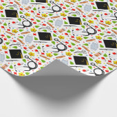 Abschluss der Krankenpflegerschule Geschenkpapier (Ecke)