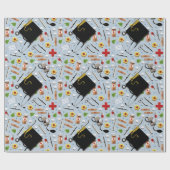 Abschluss der Krankenpflegerschule Geschenkpapier (Flach)