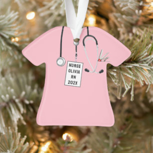 Abschluss der Krankenpflegerschule Ornament