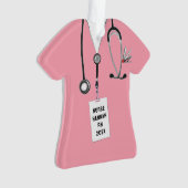 Abschluss der Krankenpflegerschule Ornament (Vorderseite)