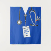 Abschluss der Krankenpflegerschule Wandteppich (Vorderseite)