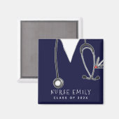 Abschluss der Krankenversicherung 2025 Magnet (Vorderseite/Rückseite)