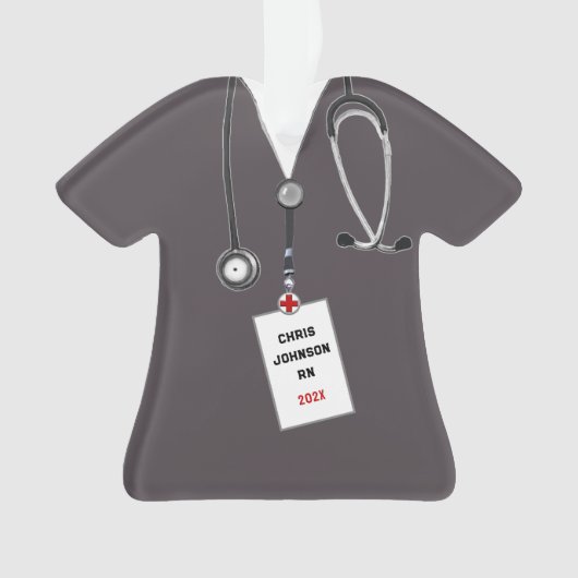 Abschluss der Krankenversicherung 2025 Ornament (Vorderseite)