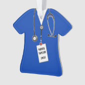 Abschluss der Krankenversicherung 2025 Ornament (Vorderseite)