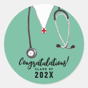 Abschluss der Krankenversicherung 2025 Runder Aufkleber