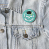 Abschluss der Kreativrechtsschule 2025 Button (Beispiel)