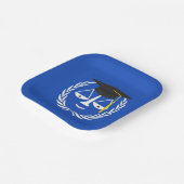 Abschluss der Kreativrechtsschule Pappteller (Gewinkelt)