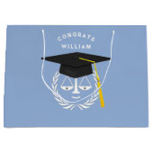 Abschluss der Law School Anwältin große Geschenkta Große Geschenktüte (Vorderseite)