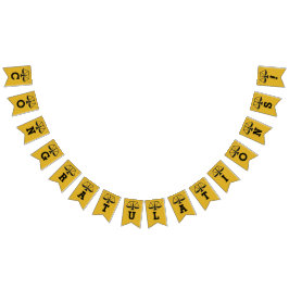 Abschluss der Law School, der Jagdfahnen Wimpelkette