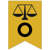 Abschluss der Law School, der Jagdfahnen Wimpelkette (Zweite Fahne)