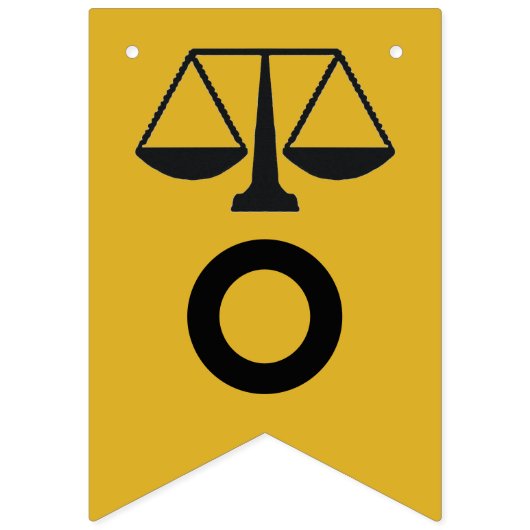 Abschluss der Law School, der Jagdfahnen Wimpelkette (Zweite Fahne)