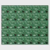 Abschluss der Law School Geschenkpapier (Flach)