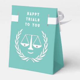 Abschluss der Law School Gray Favor Box Geschenkschachtel