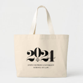 Abschluss der Law School Jumbo Stoffbeutel