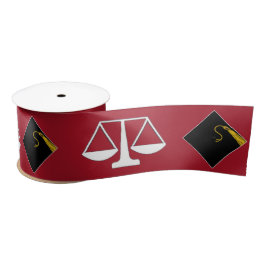 Abschluss der Law School Satin Ribbon Satinband