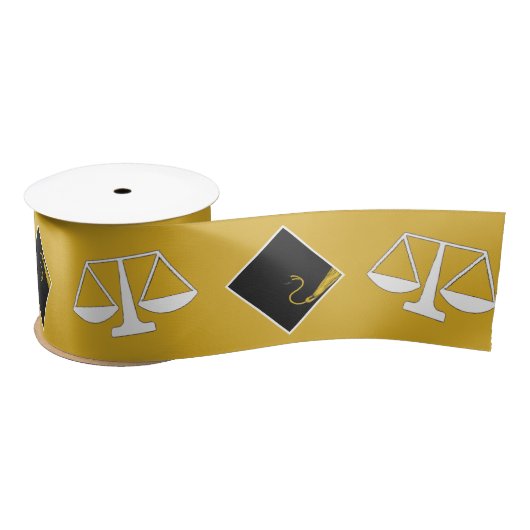Abschluss der Law School Satin Ribbon Satinband (Spule)