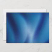 Abschluss der Law School Silver Scales Navy Blue Einladung (Rückseite)